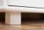 Regal, Küchenregal, Wohnzimmerregal, Bücherregal - 80 cm breit, Kiefer Holz-Massiv, Farbe: Weiß