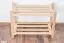 Schuhregal Kiefer Holz massiv, Farbe: Natur 40x58x26 cm