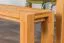 Hockerbank Buche Massivholz