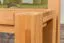 Hockerbank Buche Massivholz
