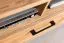 TV-Unterschrank Manaus 03, Farbe: Natur, Eiche teilmassiv – 54 x 181 x 48 (H x B x T)