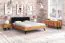 Einzelbett / Gästebett Masterton 01 Kernbuche massiv geölt - Liegefläche: 90 x 200 cm (B x L)