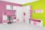 Kinderzimmer - Hängeregal / Wandregal Luis 08, Farbe: Rosa - 24 x 40 x 20 cm (H x B x T)