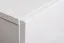 Wohnzimmer Wohnwand Hompland 82, Farbe: Weiß - Abmessungen: 170 x 160 x 40 cm (H x B x T), mit Push-to-open Funktion