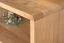 TV-Unterschrank Eiche massiv natur Aurornis 51 - Abmessungen: 44 x 96 x 40 cm (H x B x T)