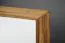 Kommode Timaru 06 Wildeiche geölt / Weiß, teilmassiv - Abmessungen: 92 x 90 x 40 cm (H x B x T)