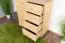 Kommode Massivholz 049 - Abmessung 100 x 100 x 42 cm (H x B x T)