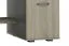 Schreibtisch Ciomas 20, Farbe: Sonoma Eiche / Grau - Abmessungen: 76 x 125 x 60 cm (H x B x T)