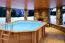 Holz-Pool Sunnydream 07, oval, 8,40 x 4,90 Meter, inklusive Premium Filteranlage,  Filtermedium, Poolleiter, Poolfolie, Boden- und Wandvlies, Edelstahl-Eckverbindungen