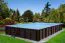 Rechteckiger Gartenpool Sunnydream 08, modern, 7,90 x 4,00 Meter, inklusive Poolleiter, Poolfolie, Boden- und Wandvlies, Edelstahl-Eckverbindungen