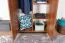 Kleiderschrank Mojokerto 24, Farbe: Walnuss / Schwarz - Abmessungen: 194 x 80 x 39 cm (H x B x T)