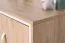 Kommode Cianjur 09, Farbe: Eiche / Weiß - Abmessungen: 108 x 80 x 40 cm (H x B x T)