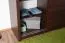 Schiebetürenschrank / Kleiderschrank Sepatan 06, Farbe: Wenge - Abmessungen: 210 x 160 x 60 cm (H x B x T)