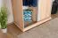 Schiebetürenschrank / Kleiderschrank Wewak 22, Farbe: Sonoma Eiche - Abmessungen: 200 x 120 x 62 cm (H x B x T)