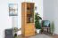 Wohnzimmer Komplett - Set M Jussara, 5 - teilig, teilmassiv, Farbe: Natur