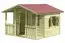 Kinderspielhaus K55 - Abmessungen: 2,26 x 2,40 Meter