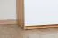 Jugendzimmer - Kommode Alard 06, Farbe: Eiche / Weiß - Abmessungen: 94 x 120 x 40 cm (H x B x T)