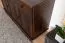 Kommode mit 3 Schubladen und 4 Fächern Junco 174, Kiefer Vollholz Walnussfarben, 78 x 121 x 42 cm, hohe Holzqualität, sehr geräumig, langlebig
