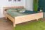 Buche Massivholz Bettgestell 180 x 200 cm Natur
