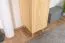 Schrank Kiefer massiv natur Aurornis 01 - Abmessungen: 200 x 50 x 60 cm (H x B x T)