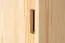 Schrank Kiefer massiv natur Aurornis 01 - Abmessungen: 200 x 50 x 60 cm (H x B x T)