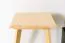 Hocker Kiefer massiv natur Aurornis 66 - Abmessungen: 45 x 32 x 32 cm (H x B x T)