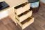 Schreibtisch Kiefer massiv natur Aurornis 69 - Abmessungen: 75 x 142 x 55 cm (H x B x T)