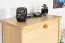 Schuhschrank Kiefer Vollholz massiv natur Junco 213 - Abmessung 115 x 58 x 30 cm