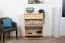 Schuhschrank Holz natur