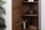 Schrank Altels 18, Farbe: Walnuss - Abmessungen: 185 x 48 x 40 cm (H x B x T)