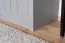 Schrank Segnas 08, Farbe: Grau - 198 x 62 x 42 cm (H x B x T)