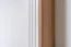 Doppelbett Lotofaga 22, Farbe: Weiß / Walnuss - Liegefläche: 160 x 200 cm (B x L)