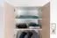 Kleiderschrank, Breite: 84 cm, Farbe: Weiß