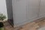 Drehtürenschrank / Kleiderschrank Lotofaga 15, Farbe: Grau / Walnuss - 227 x 181 x 59 cm (H x B x T)
