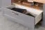 TV-Unterschrank Lotofaga 06, Farbe: Grau / Walnuss - 52 x 151 x 54 cm (H x B x T)