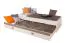 Kinderbett / Jugendbett Matthias 01, Farbe: Creme - Liegefläche: 90 x 200 cm (B x L)