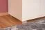 Vitrine Garim 16, Farbe: Beige Hochglanz - 123 x 90 x 40 cm (H x B x T)