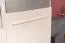 Vitrine Garim 16, Farbe: Beige Hochglanz - 123 x 90 x 40 cm (H x B x T)