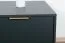 Moderner Couchtisch mit zwei Schubladen Raoued 08, Farbe: Anthrazit - Abmessungen: 44 x 97 x 60 cm (H x B x T)