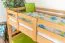 Stockbett 90 x 190 cm für Erwachsene "Easy Premium Line" K17/n, Buche Massivholz Natur lackiert, teilbar