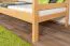 Stockbett 90 x 200 cm für Erwachsene "Easy Premium Line" K17/n, Buche Massivholz Natur lackiert, teilbar