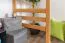 Hochbett für Erwachsene "Easy Premium Line" K22/n, Buche Vollholz massiv Natur - Liegefläche: 90 x 190 cm