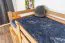 Kinderbett / Hochbett "Easy Premium Line" K22/n, Buche Vollholz massiv Natur - Liegefläche: 90 x 190 cm