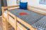 Hochbett "Easy Premium Line" K23/n, Buche Vollholz massiv Natur lackiert, teilbar - Liegefläche: 120 x 190 cm