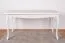 Esstisch Bignona 19, Farbe: Kiefer weiß - 146 x 76 cm (B x T)