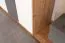 Jugendzimmer - Drehtürenschrank / Kleiderschrank Sallingsund 02, Farbe: Eiche / Weiß / Anthrazit - Abmessungen: 191 x 120 x 51 cm (H x B x T), mit 3 Türen und 5 Fächern
