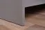 Doppelbett im modernen Design Hannut 50, Farbe: Anthrazit - Liegefläche: 160 x 200 cm (B x L)
