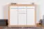 Kommode Madryn 07, Farbe: Eiche Sonoma / Weiß - 100 x 120 x 40 cm (H x B x T)