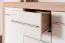 Kommode Madryn 07, Farbe: Eiche Sonoma / Weiß - 100 x 120 x 40 cm (H x B x T)