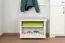 Sitzbank mit Stauraum Falefa 15, Farbe: Elfenbein - 45 x 70 x 39 cm (H x B x T)